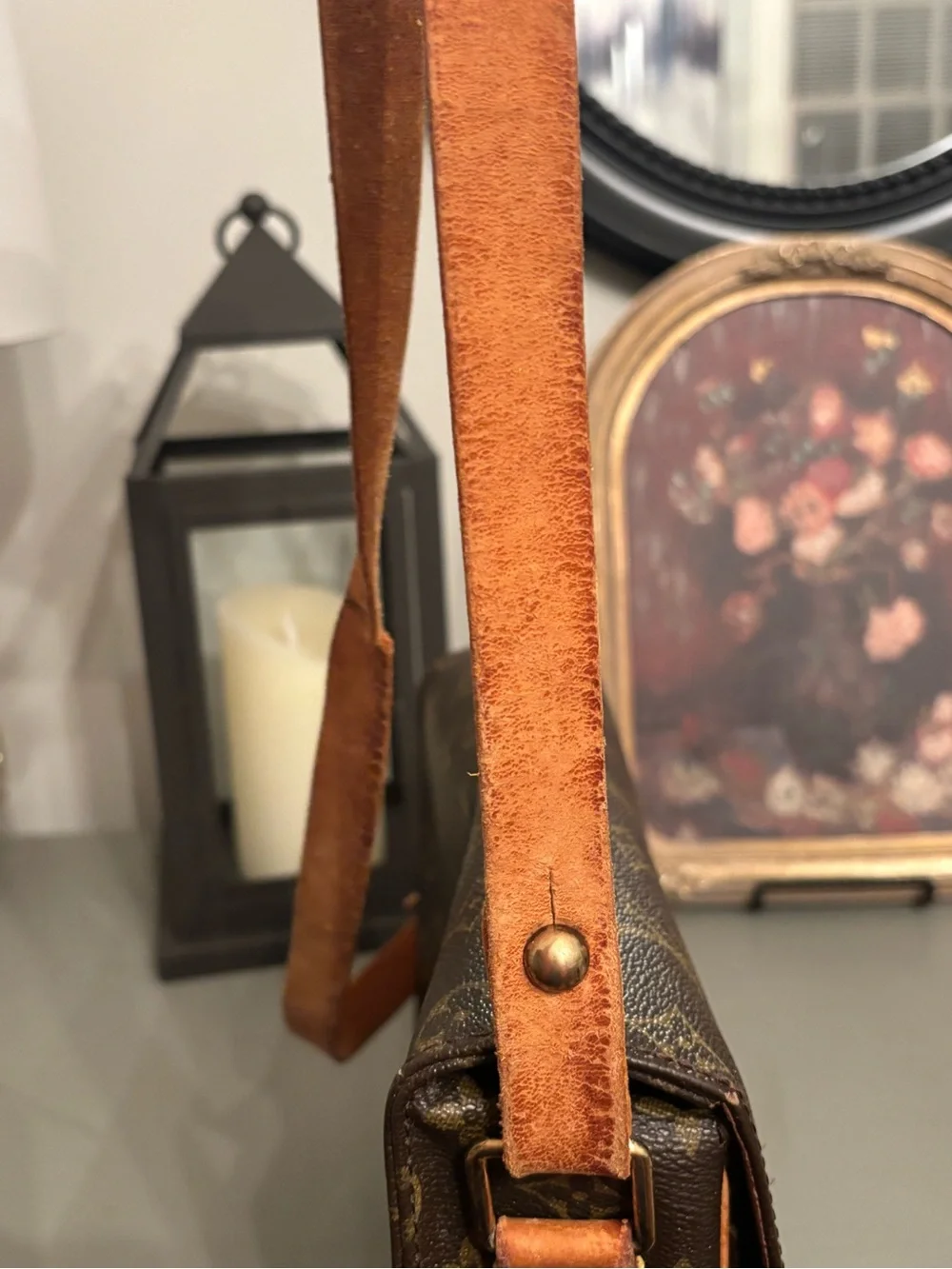 Louis Vuitton Crossbody Cartouchière GM Vintage 1985 - Picture 13 of 16